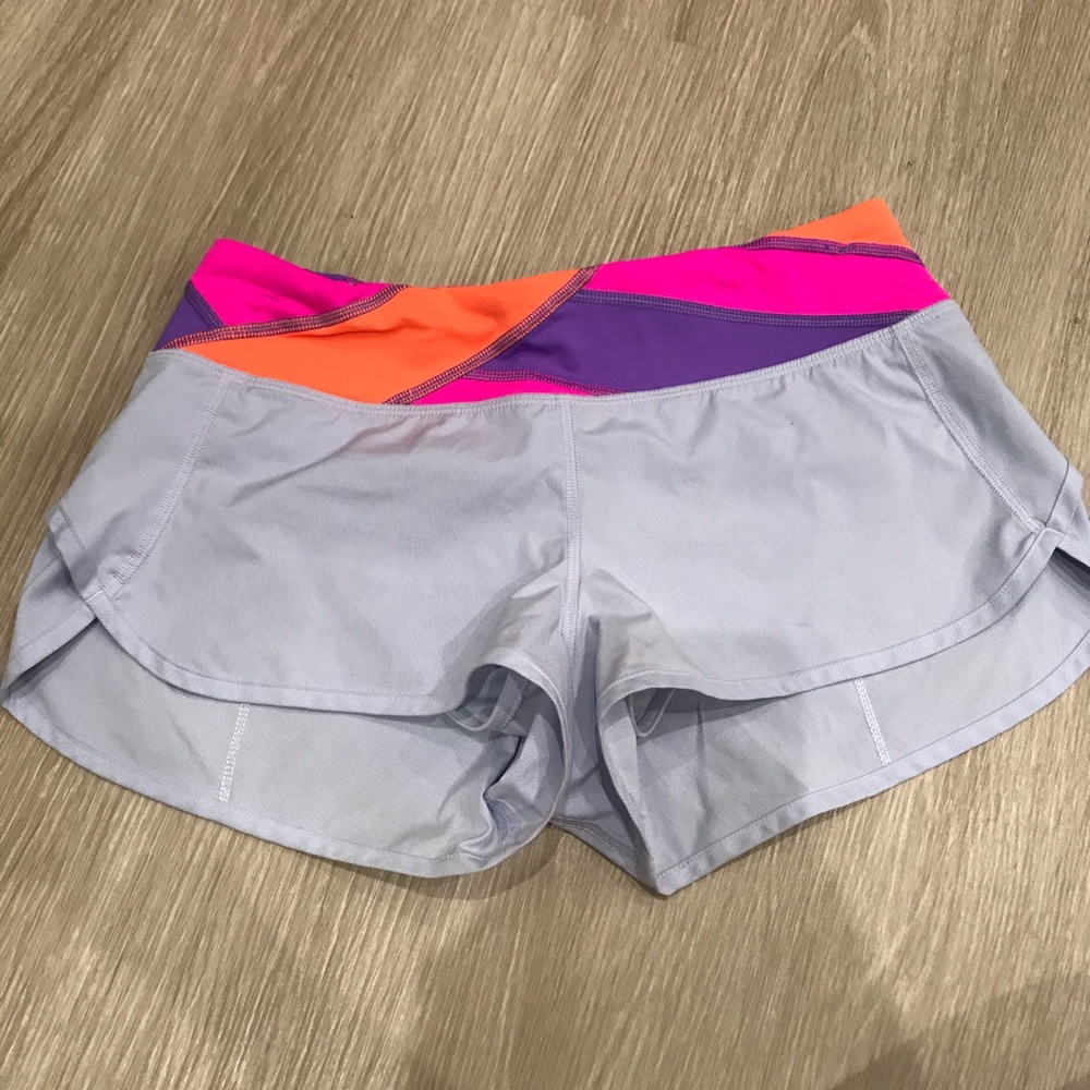 Lululemon run speed shorts
